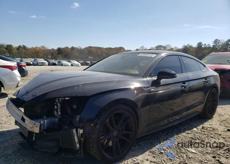 2019 Audi S5 Premium Plus z USA, uszkodzony, nr VIN WAUB4CF54KA004970